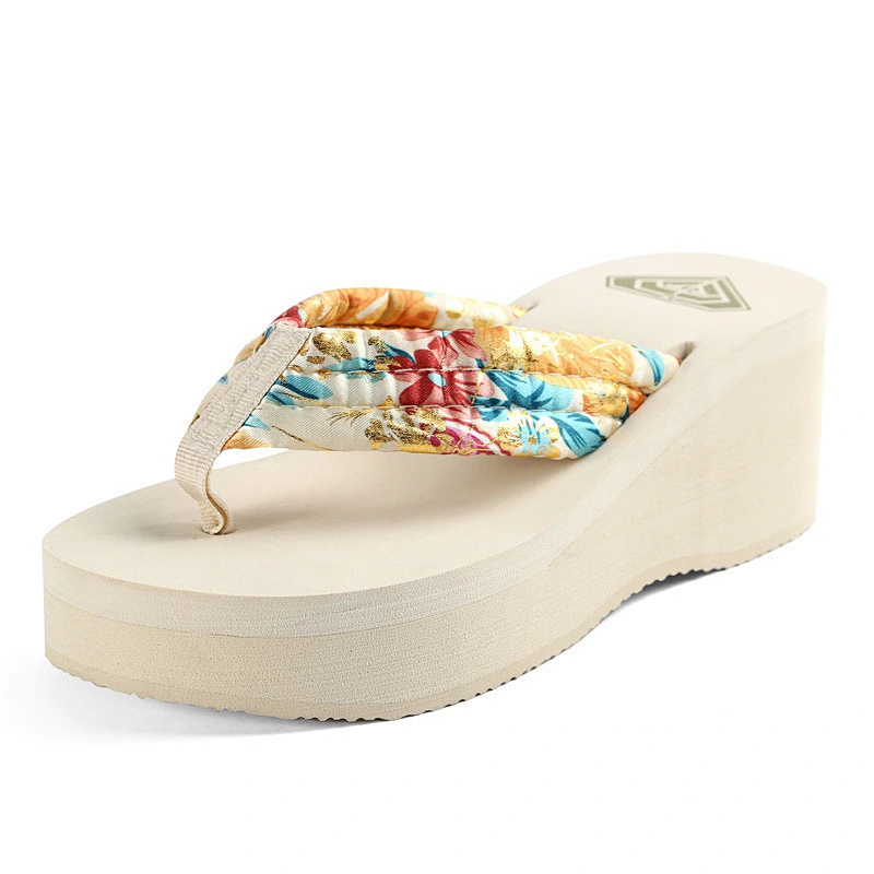 Casual Thick soled beach women flip flops outdoor ladies slippers