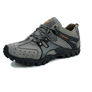 Outdoor Sport Shoes Men Trekking Hiking Shoes Plus Size