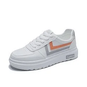 Fashion school Casual Women walking style shoes student white board shoes