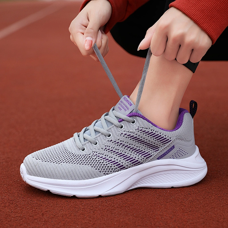 Lace Up Fitness Ladies Footwear Sneakers Casual Women sport running shoes