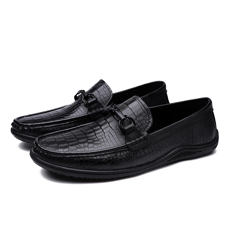 New Fashion Retro Casual Shoes Business Driving Loafers Leather Shoes for men Wholesale