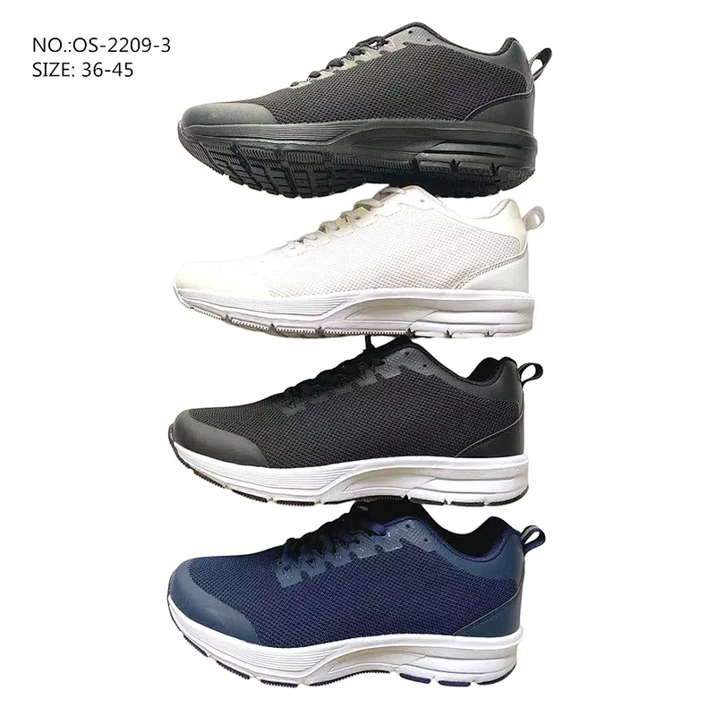 New Design Breathable custom Sneaker Men Sport Shoes Outdoor Running Athletic Shoes