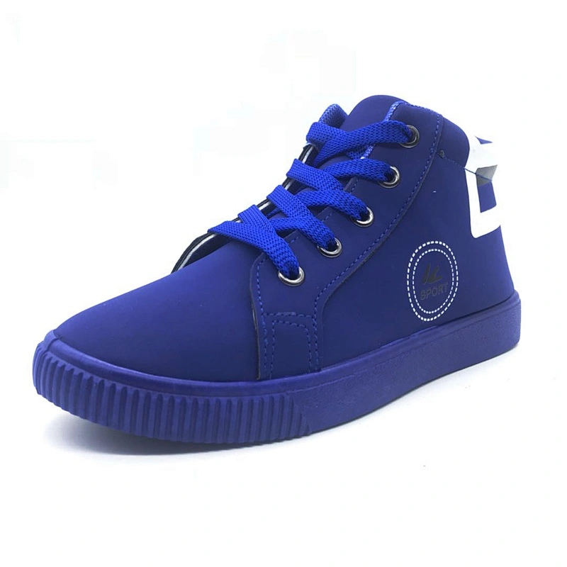 Lady Lace up Mid Top custom Sneakers Women injection Casual sports Shoes