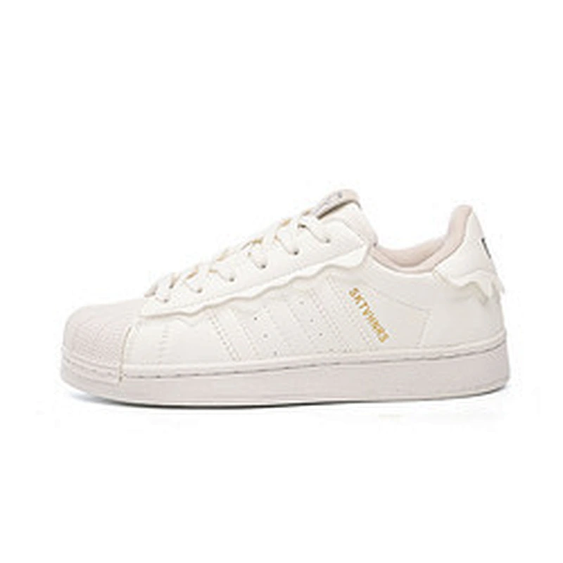 New shell head white women students shoes all-match sports casual breathable flat board shoes