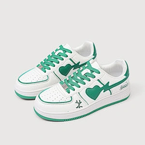 New star design women fashion couples shoes platform all-match casual sneaker board shoes