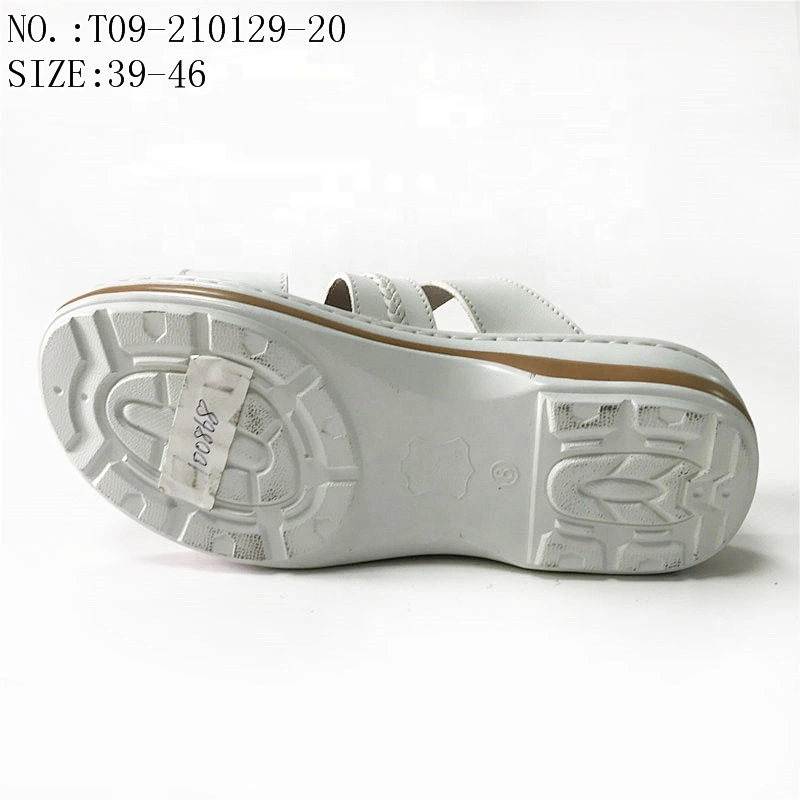 High quality lightweight sliders sandals outdoor leather slippers for men