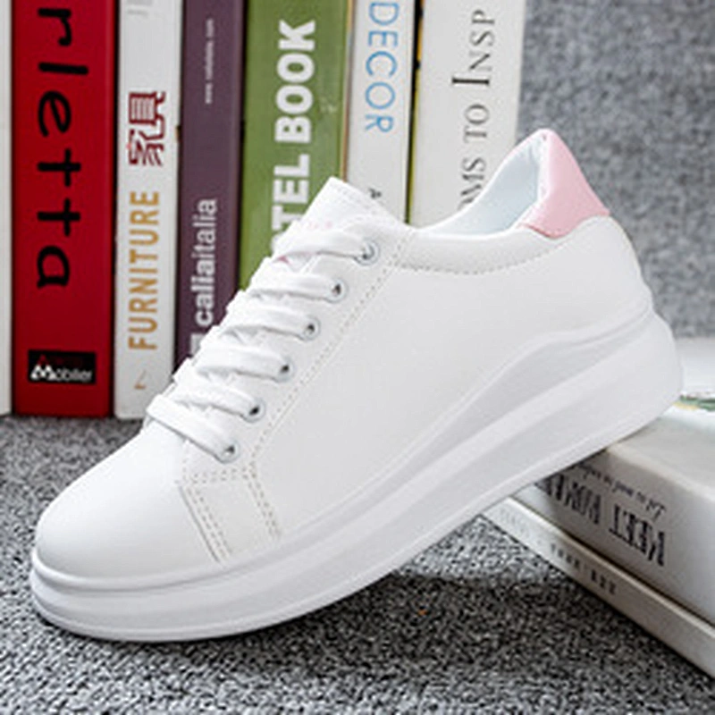 Fashion Women white Sports shoes Casual BoardSkate Shoes