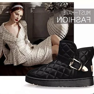 Winter Shoes Ladies Short Ankle Boot Women Warm Snow Boots