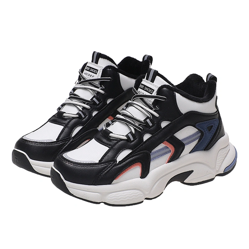 Women Platform Lace up Sneakers Ladies Casual Walking Chunky Dad Shoes