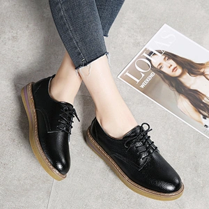 Women Lace up Shoes Casual Flats Oxford