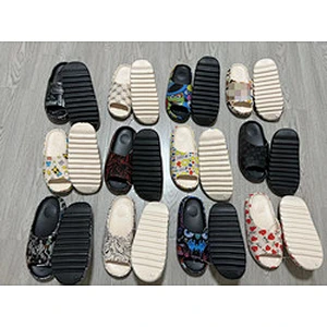 high quality   indoor home  eva  bathroom slippers stock shoe stock lots