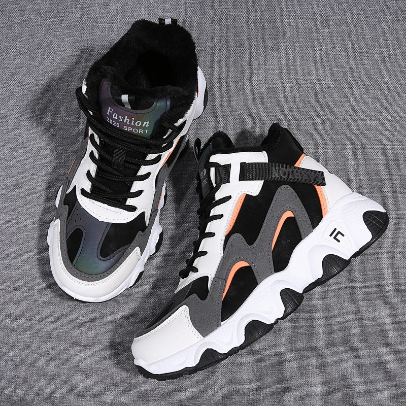 Women Chunky Platform Sneakers Ladies Athletic Sports Walking Dad Shoes