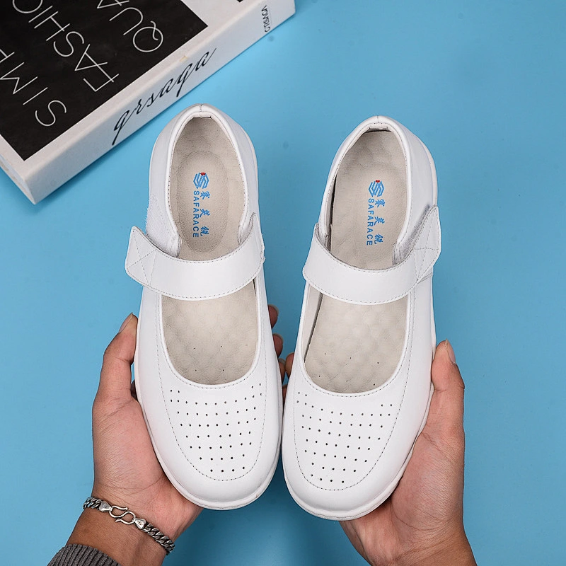 Women Flat Nurse Doctor Shoes Hospital Waterproof Work Shoes