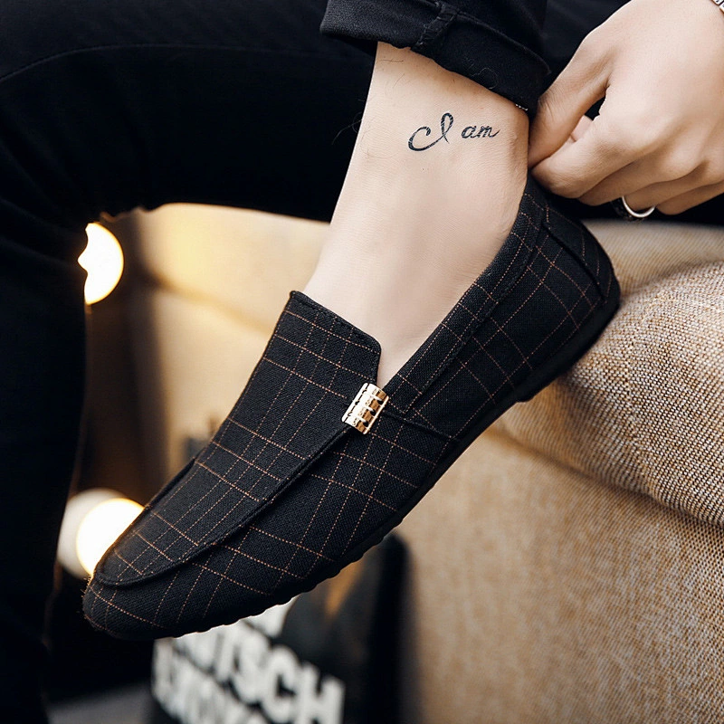 Wholesale Men Casual Driving Flats Shoes Loafers Moccasins shoes