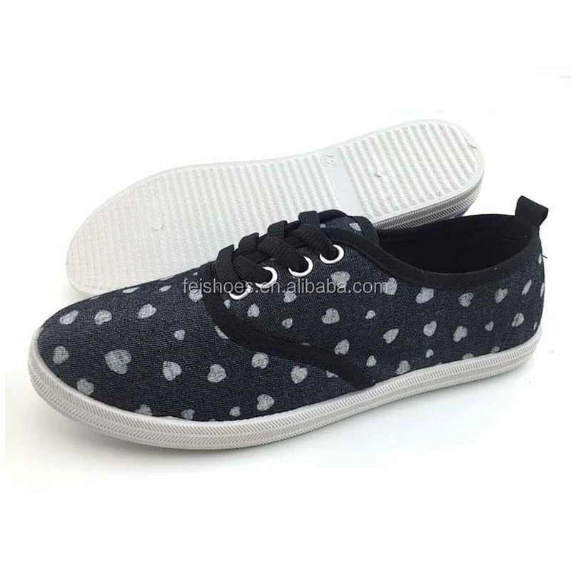 Custom cheap  Women Casual Canvas  Shoes pvc  Injection Shoes