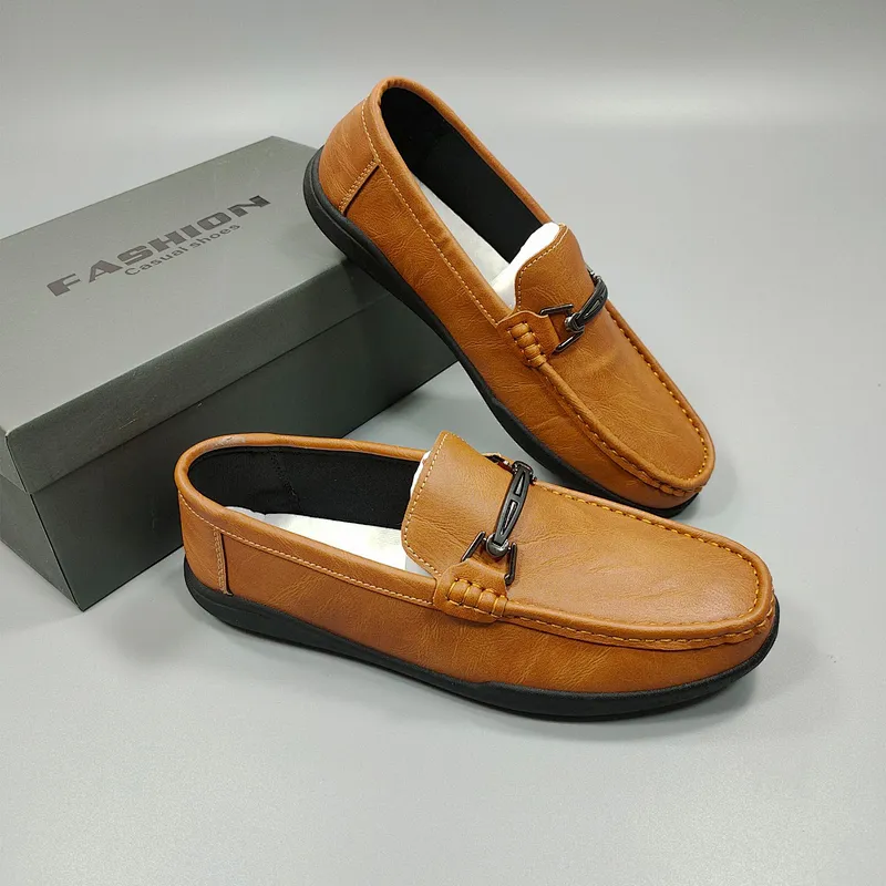Men Casual Shoes Summer Sneaker Loafer Driving Shoes Stock Shoes