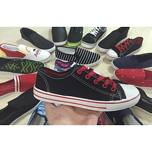 Mixed Design Injection Canvas Sneakers Stock Shoes inventory shoe stock lots