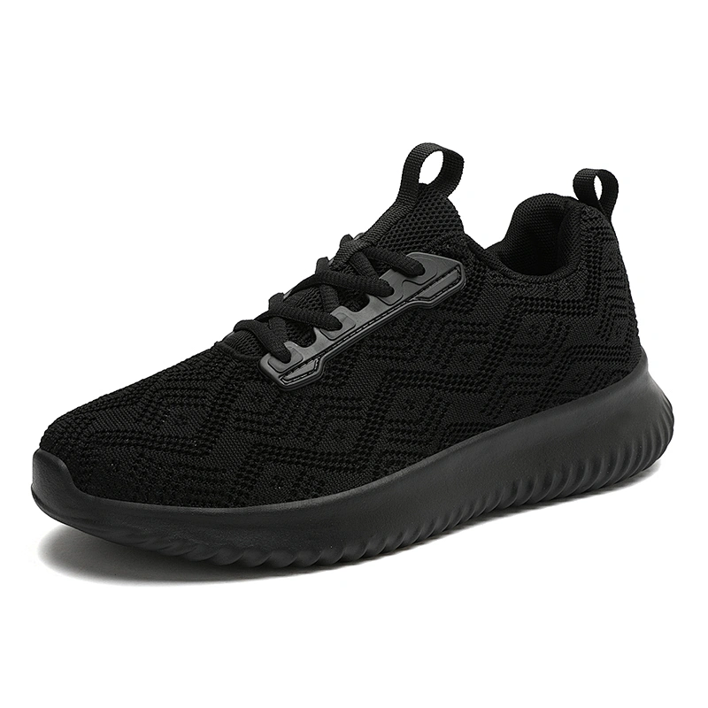New Arrival Fashion men fitness casual running shoes trendy fly knitted sneaker sports shoes