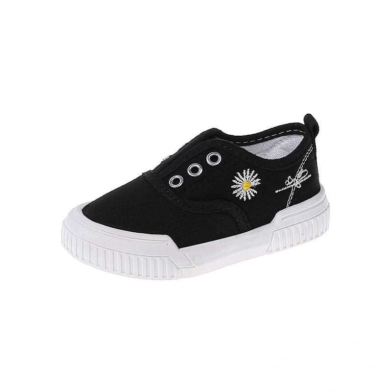 Classic Children Casual Slip On Canvas trendy Shoes walking style shoes for kids