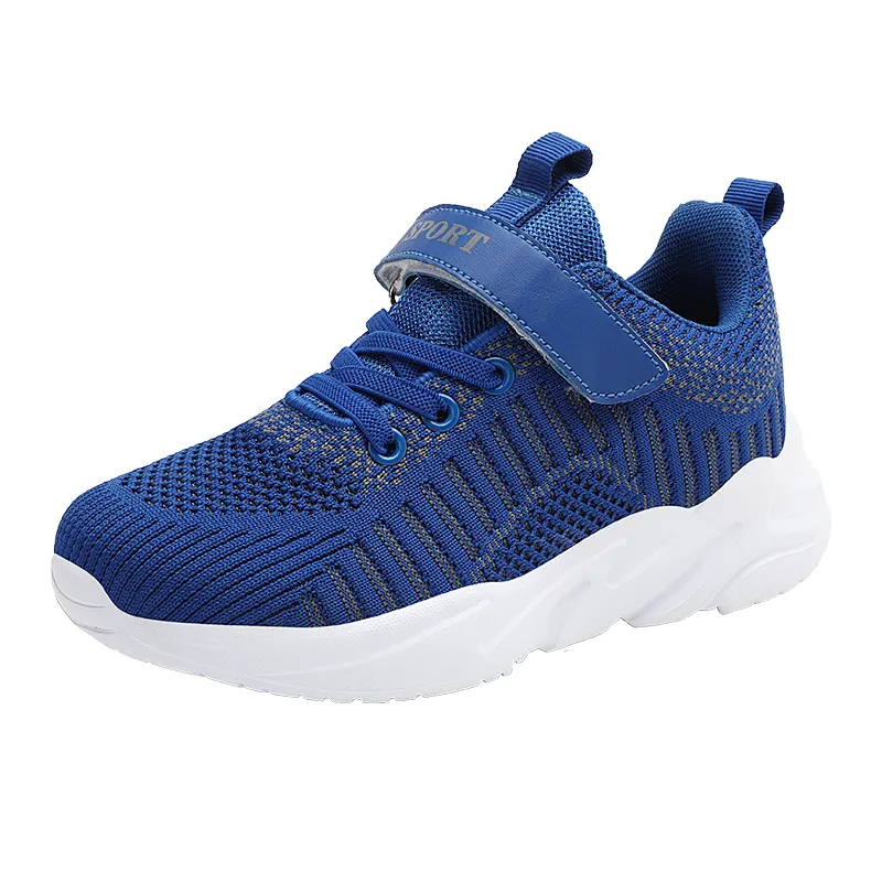 Hot Sale buckle strap kids Sport Shoes Sneaker Children School casual gym running shoes