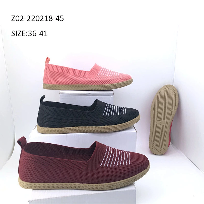 women injection custom    flat casual shoes loafers shoes