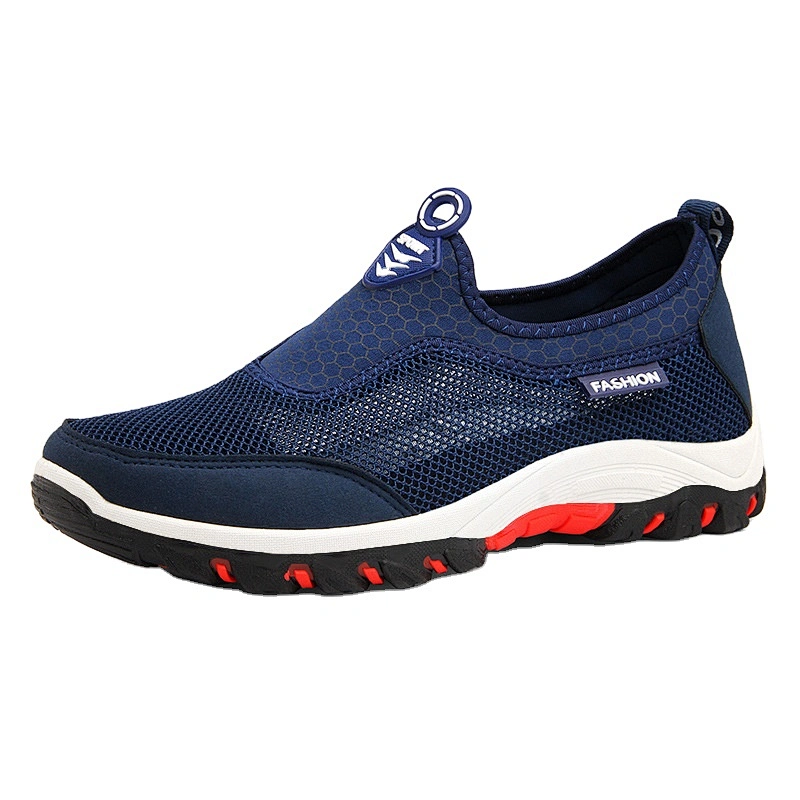 men's casual shoes  Sneakers Summer Breathable Light Mesh Running Flat Sports Shoes Men