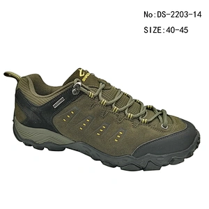 Latest Design custom Anti-Slippery Men Boots Climbing Outdoor Hiking Work trekking shoes