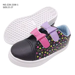 New injection Magic Tape Kids flat Sneakers Children Casual School Board Shoes