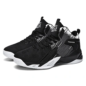 Casual Lace up Sneakers Men Sports Basketball Shoes