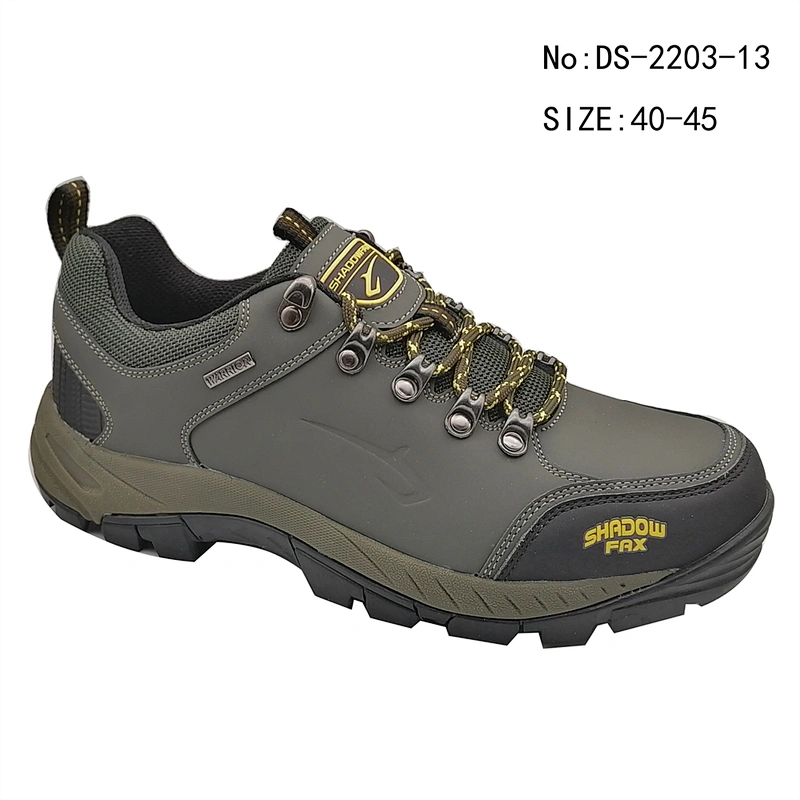 New custom Men Climbing Mountain Boots Outdoor Waterproof Anti-slip Trekking hiking Shoes