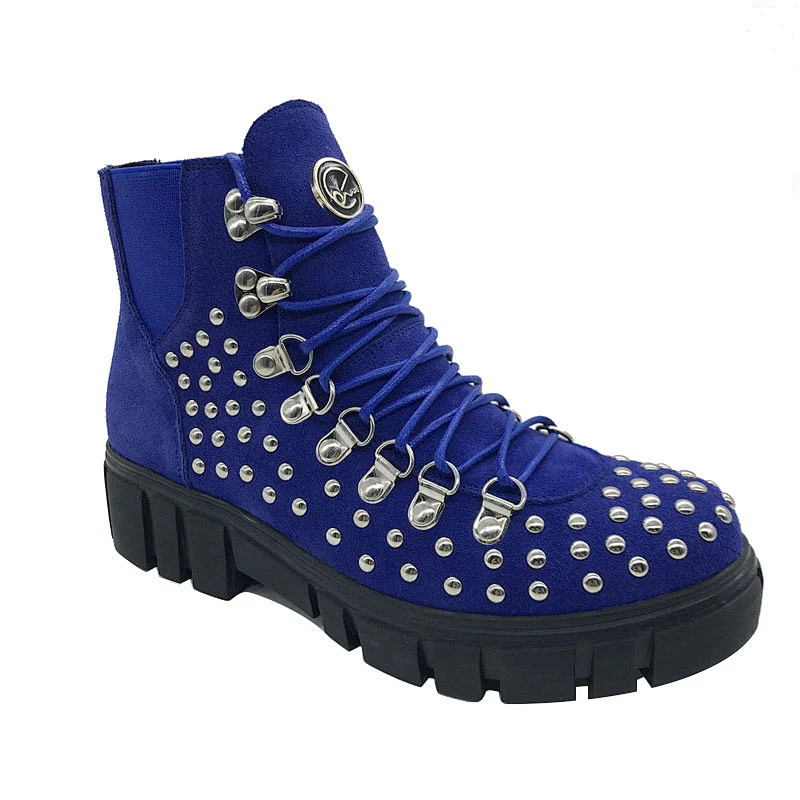 New  high quality  MID High Ladies Leather  suede Boots winter boots
