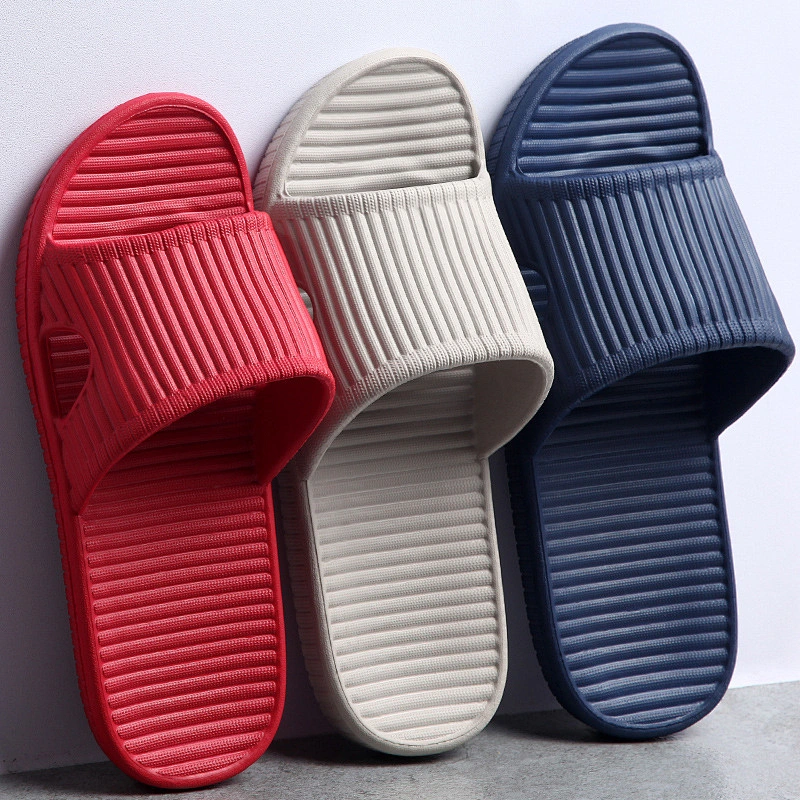 Thick soled anti Unisex Men indoor Home slide slippers couple bathroom slip on for women