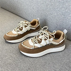 New versatile Korean version sneaker women's Dad shoes platform sports casual shoes