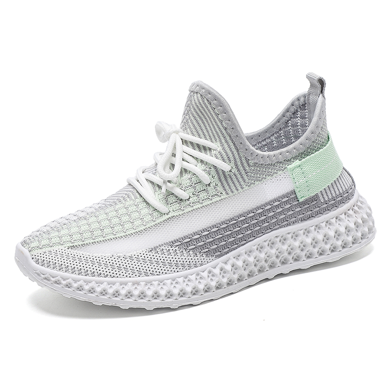 New Style Casual Footwear Shoes Women Sport knitted Shoes for Ladies