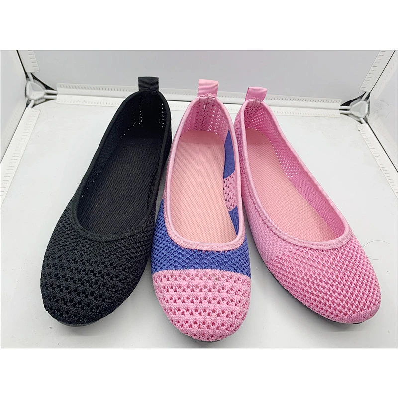 New Style Cheap Women dance shoes Injection Casual Flat Dress Shoes