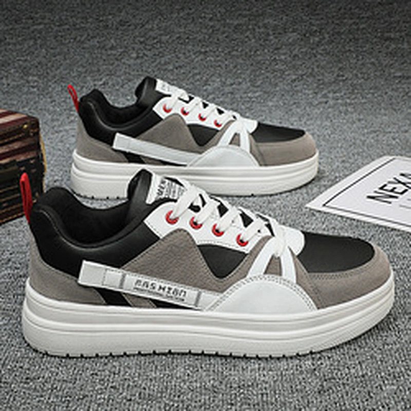 Men Low Top Skateboard Athletic Sneakers Casual Walking Shoes