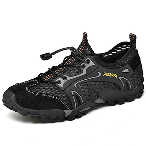 Summer Men Casual Beach Water Shoes Mesh Sneakers Outdoor Hiking Shoes