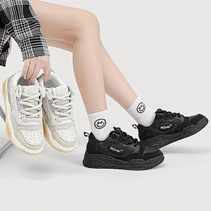New fashionable couple dad shoes women all-match sports platform casual sneaker shoes