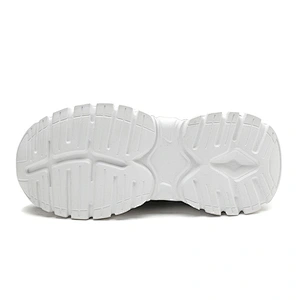 New arrival fashion women buckle strap walking casual running shoes lady outdoor sports shoes
