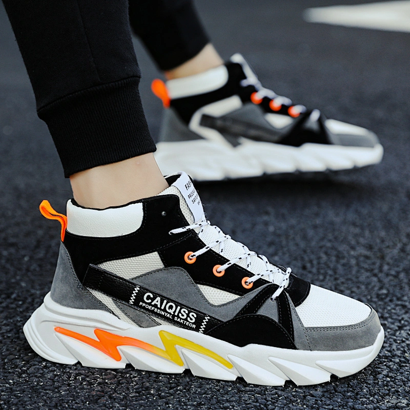 New design fashion low-cut men sneakers sports shoes casual dad shoes