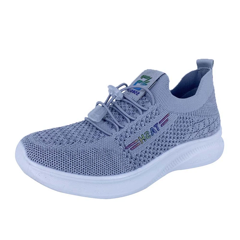 Women's 2022 Summer new single shoe running shoe manufacturer leisure flying woven sneakers