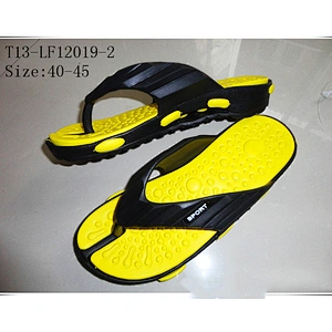 New Design Men EVA Slippers Two Color Outdoor Massage Casual Fashion Beach Flip-Flops