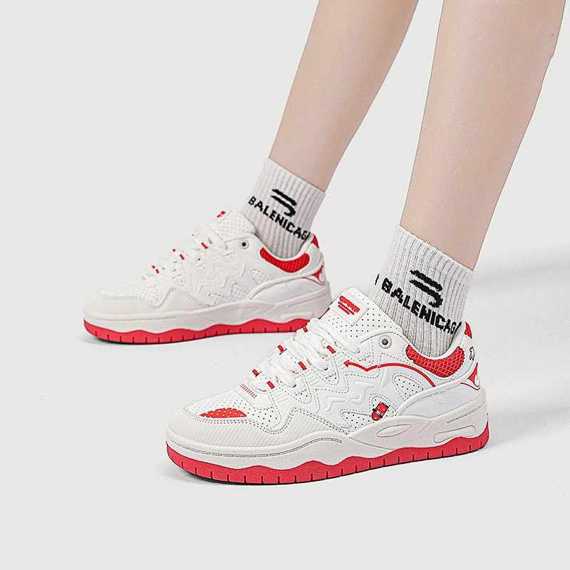 New design women casual skate sneaker fashion shoes lightweight couples board shoes