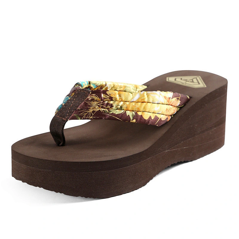 Casual Thick soled beach women flip flops outdoor ladies slippers