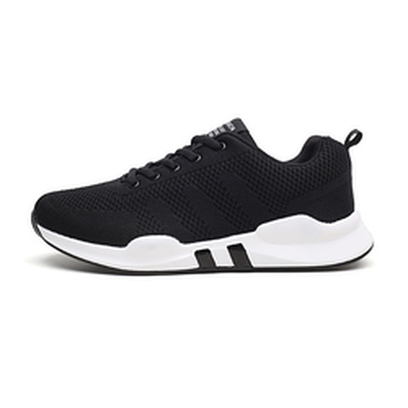 New Style Fashion Outdoor Walking Sneaker knitted Men Casual Sports Shoes