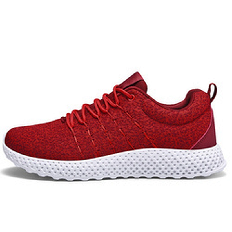 New Model Fashion Men Sneaker Sports running knitted Tennis Shoes