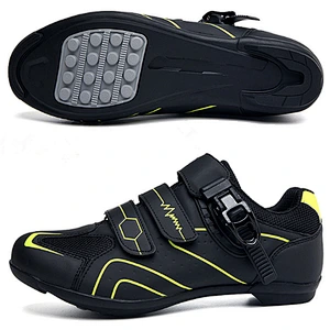 New design mountain road men's outdoor cycling shoes non-slip wear-resistant  safety cycling shoes