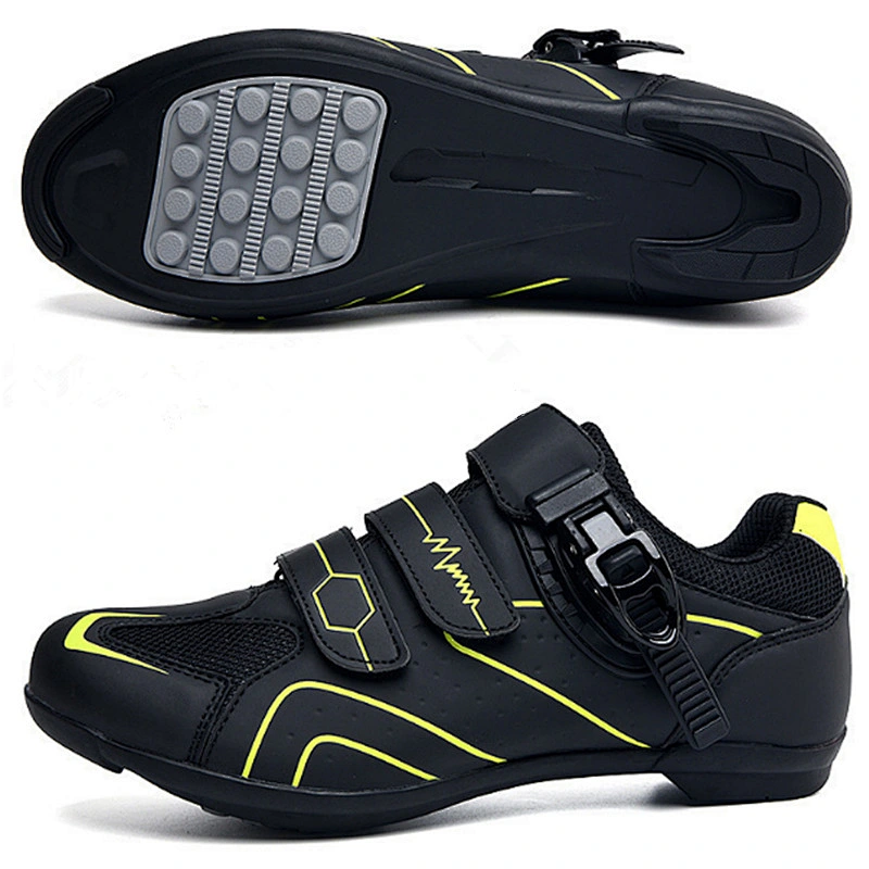 New design mountain road men's outdoor cycling shoes non-slip wear-resistant  safety cycling shoes