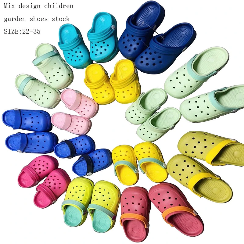 kids beach shoes stock slippers children garden shoes stock shoe