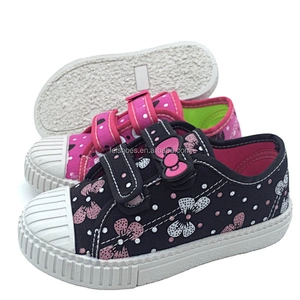 pvc children canvas  shoes  casual shoes canvas shoes  with magic  sneakers